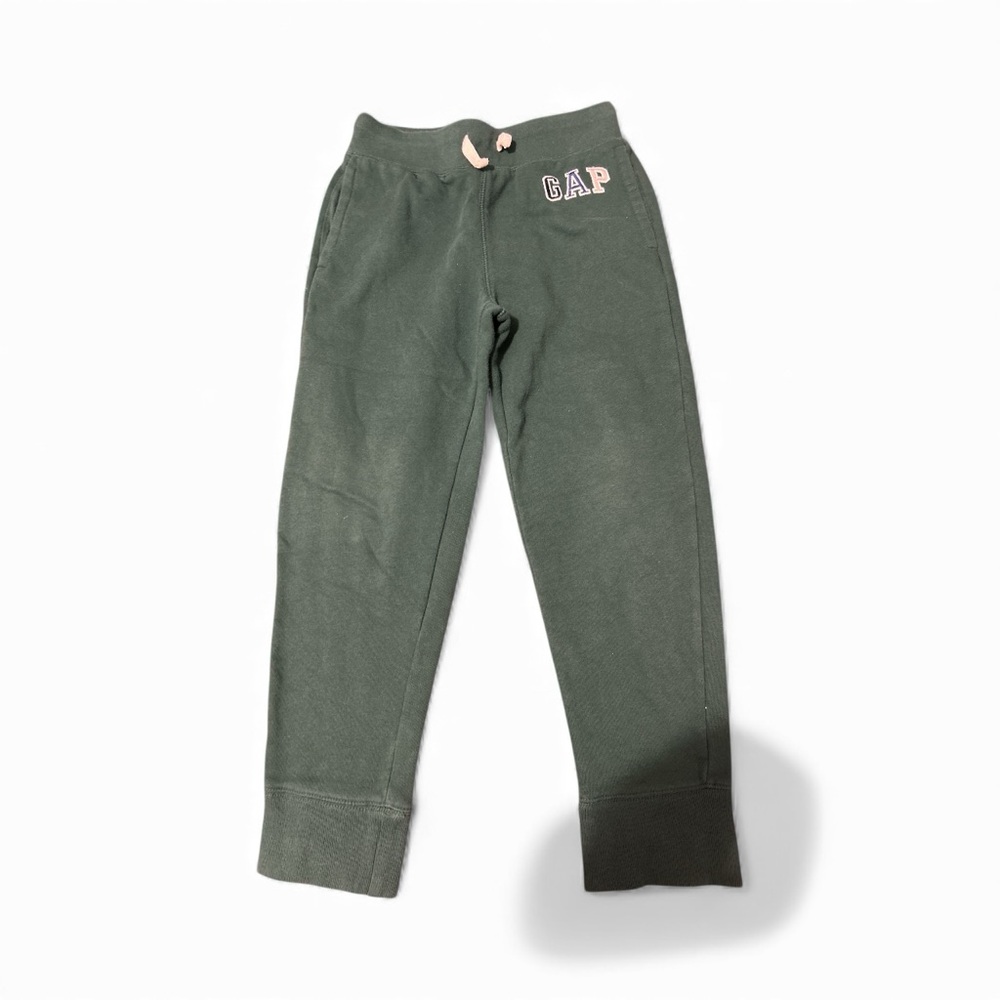 GAP Kids Dark Green Joggers boys Size Medium